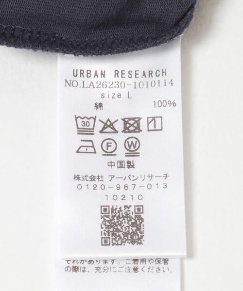 URBAN RESEARCH Sonny Label(アーバンリサーチサニーレーベル)の「ワンポイント刺繍ショートスリーブTシャツ(Tシャツ/カットソー・メンズ・ホワイト/チャコールグレー/ネイビー・MEDIUM/LARGE/X-LARGE)」の21枚目の写真