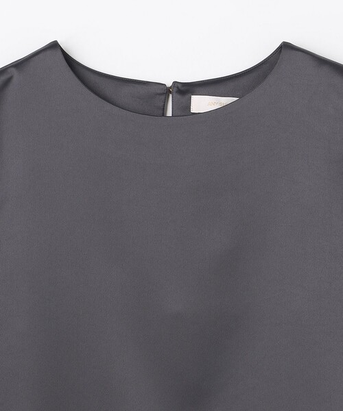 ANY SIS(エニィスィス)の「レース付きサテン ブラウス(シャツ/ブラウス・レディース・グレー系/ホワイト系・X-LARGE)」の18枚目の写真