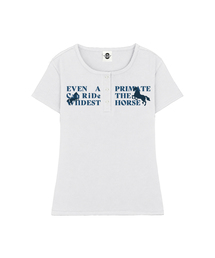 HOOF UネックスリムフィットボタンTシャツ 3 COLORS