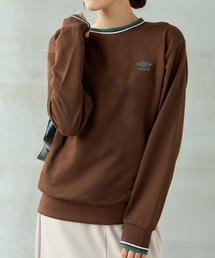 Viola e Viola（ヴィオラエヴィオラ）の「【UMBRO/アンブロ】限定　ライン使い刺しゅう裏毛トップス（スウェット）」