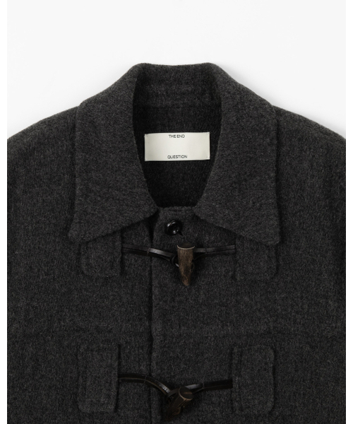 THEENDQUESTION(ジエンドクエスチョン)の「Toggle handmade coat / DARK GRAY(ダッフルコート・レディース・その他・FREE)」の6枚目の写真