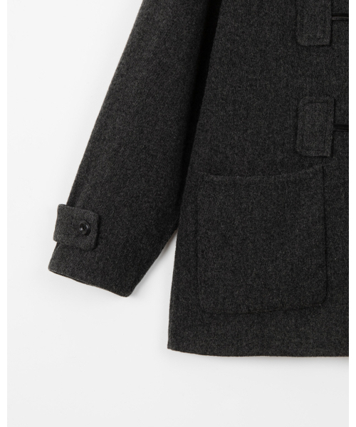 THEENDQUESTION(ジエンドクエスチョン)の「Toggle handmade coat / DARK GRAY(ダッフルコート・レディース・その他・FREE)」の7枚目の写真