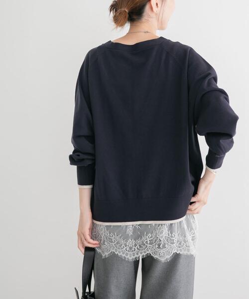 ITEMS URBANRESEARCH(アイテムズ アーバンリサーチ)の「ソフトタッチハイショクカーディガン(カーディガン/ボレロ・レディース・ブラウン/ネイビー/ライトベージュ・FREE)」の19枚目の写真