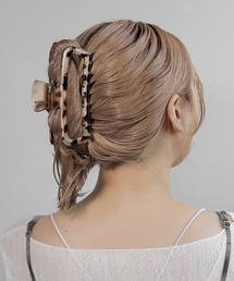 ANEMONE | マーブルフレームバンスクリップ(バレッタ/ヘアクリップ)