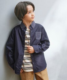 J.PRESS（ジェイプレス）の「【100-130cm】 チェックコンビオックスシャツ（シャツ/ブラウス）」