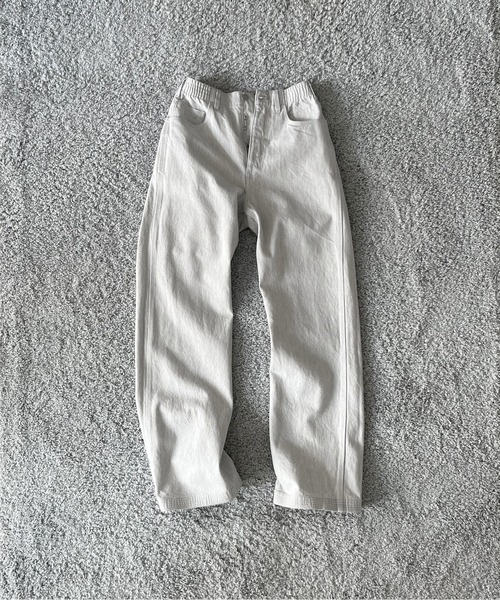 KAIKO(カイコー)の「KAIKO Sturdy denim pants(デニムパンツ・メンズ・ライトグレー・1/2)」の1枚目の写真
