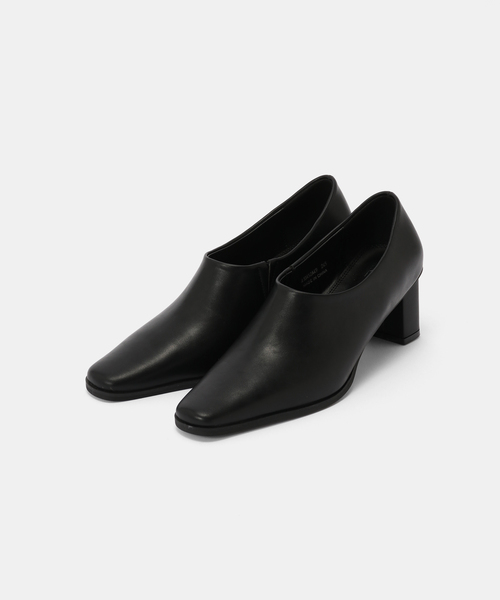 EPURE(エピュレ)の「【EPURE/エピュレ】 ROBE Square Pumps(パンプス・レディース・ブラック・25cm/24.5cm/23.5cm)」の1枚目の写真