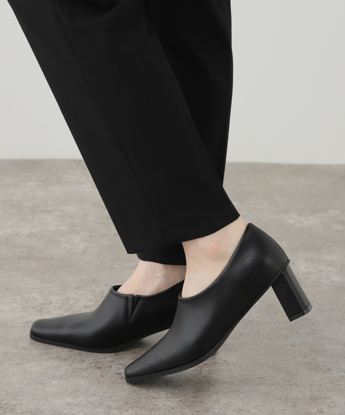 EPURE(エピュレ)の「【EPURE/エピュレ】 ROBE Square Pumps(パンプス・レディース・ブラック・25cm/24.5cm/23.5cm)」の11枚目の写真