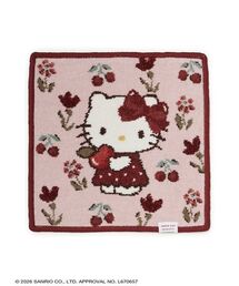 JAMIE KAY（ジェイミーケイ）の「【HELLO KITTY】シェニール織タオル（ハンカチ/ハンドタオル）」