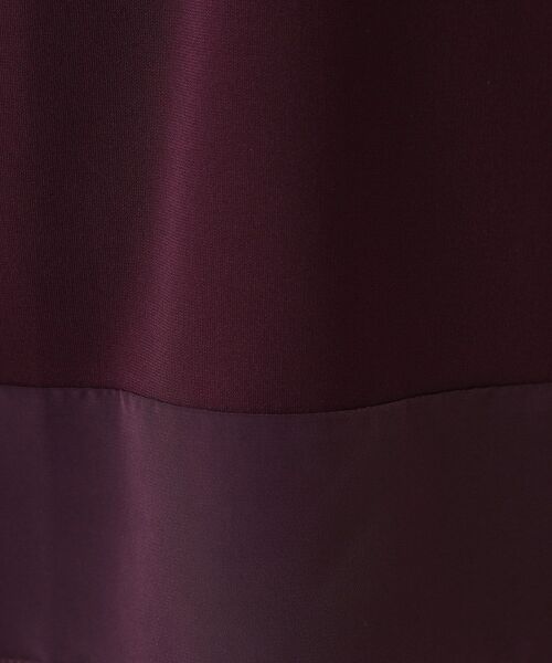 COUP DE CHANCE(クードシャンス)の「【手洗い可/日本製】スムースジャージ七分袖カットソー(Tシャツ/カットソー・レディース・ネイビー/ブラック系/ベージュ系/ボルドー・34/38)」の8枚目の写真