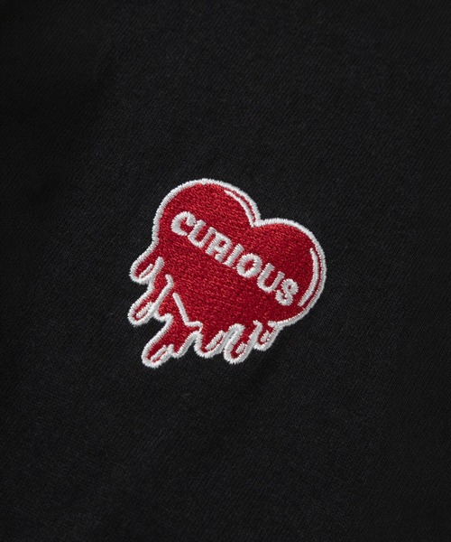 SlashDate(スラッシュデイト)の「【85】別注 ワンポイント ハートロゴ刺繍 クルーネック ロングスリーブTシャツ/ロンT/長袖Tシャツ/ドローコード/ユニセックス/レディース/メンズ【Sサイズ~Lサイズ】(Tシャツ/カットソー・メンズ・ホワイト/ホワイト系/ホワイト系1/ホワイト系2/ブラック/ブラック系/ブラック系1/ブラック系2/ピンク/ピンク系・M/L/S)」の20枚目の写真