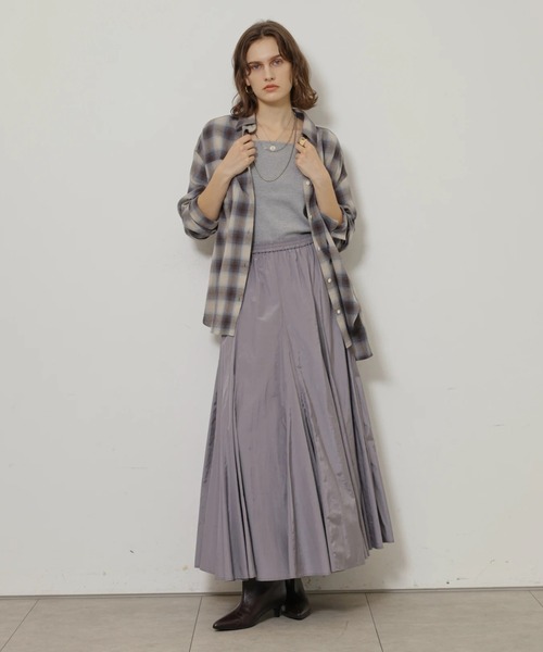 CADUNE(カデュネ)の「ネルシャツ(シャツ/ブラウス・レディース・ライトグレー・38)」の4枚目の写真