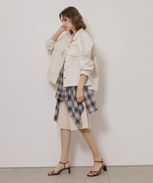 CADUNE(カデュネ)の「ネルシャツ(シャツ/ブラウス・レディース・ライトグレー・38)」の20枚目の写真