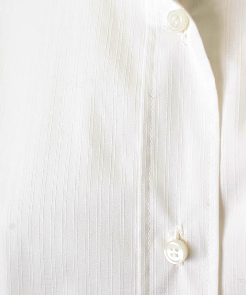 31 Sons de mode（トランテアン　ソン　ドゥ　モード）の「ストライプオーバーサイズカラーシャツ（シャツ/ブラウス・レディース・ホワイト/ネイビー・36）」の7枚目の写真