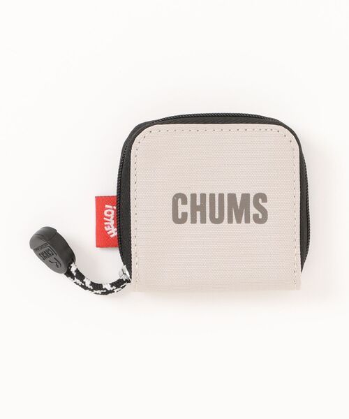 CHUMS（チャムス）の「【CHUMS/チャムス】 Recycle CHUMS Square Coin Case（コインケース・メンズ・ブラック/ネイビー/グレイッシュベージュ・FREE）」の2枚目の写真