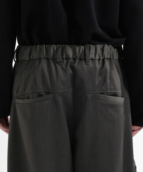HARE（ハレ）の「【SET UP対応】ZIPユーティリティカーゴパンツ(HARE)（カーゴパンツ・メンズ・レッド/ブラック/グレー・MEDIUM/SMALL）」の9枚目の写真