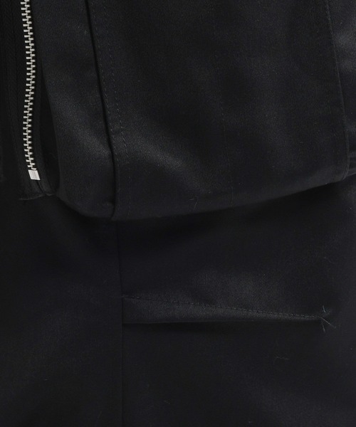 HARE（ハレ）の「【SET UP対応】ZIPユーティリティカーゴパンツ(HARE)（カーゴパンツ・メンズ・レッド/ブラック/グレー・MEDIUM/SMALL）」の11枚目の写真