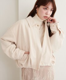 natural couture | スエードバルーンブルゾン(ブルゾン)