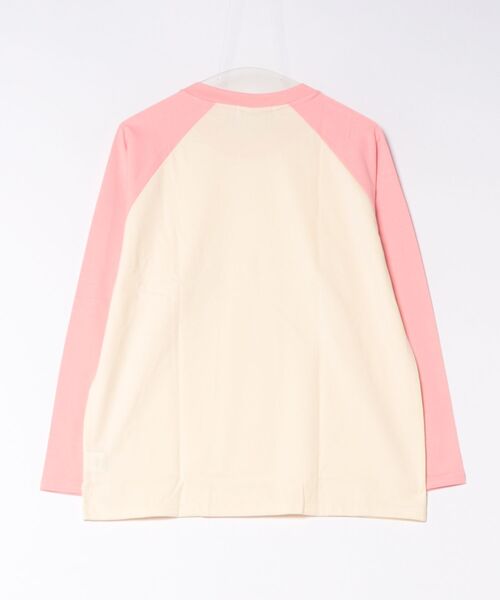 IMARI(イマリ)の「【 IMARI / イマリ 】 ラグランスリーブ オーバーサイズ ロンT(Tシャツ/カットソー・レディース・ブルー/ピンク/ブラウン/ブラック×ピンク・FREE)」の16枚目の写真