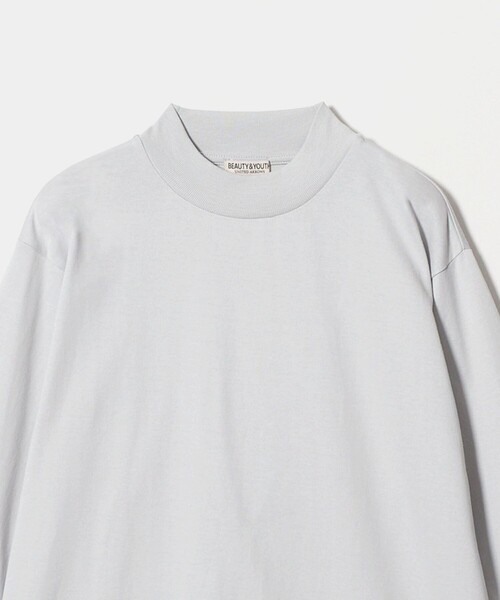 BEAUTY&YOUTH UNITED ARROWS（ビューティーアンドユースユナイテッドアローズ）の「デオドラント クリア コットン ジャケット Tシャツ 抗菌防臭 吸水速乾 UVカット（Tシャツ/カットソー・メンズ・ブラック/ライトグレー/ホワイト・L/XL/S/M）」の13枚目の写真