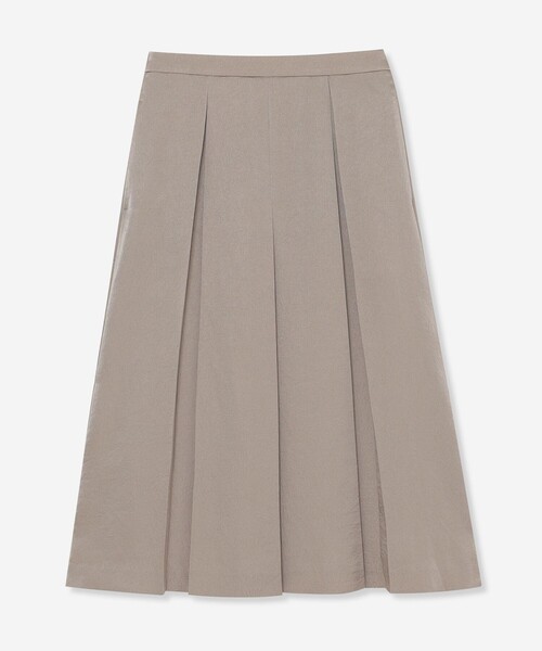 MACKINTOSH LONDON（マッキントッシュ ロンドン）の「【婦人画報10月号掲載】ブライトハンマーサテンスカート（スカート・レディース・ブラウン系その他/ネイビー・36/38）」の6枚目の写真