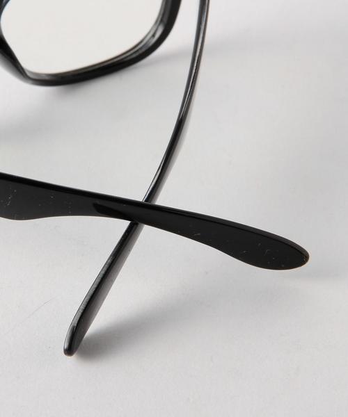 coen（コーエン）の「ウェリントンクリアレンズメガネ（メガネ・メンズ・ブラック/ブラウン・フリー）」の8枚目の写真