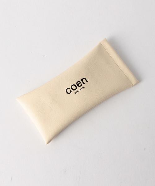 coen（コーエン）の「ウェリントンクリアレンズメガネ（メガネ・メンズ・ブラック/ブラウン・フリー）」の9枚目の写真