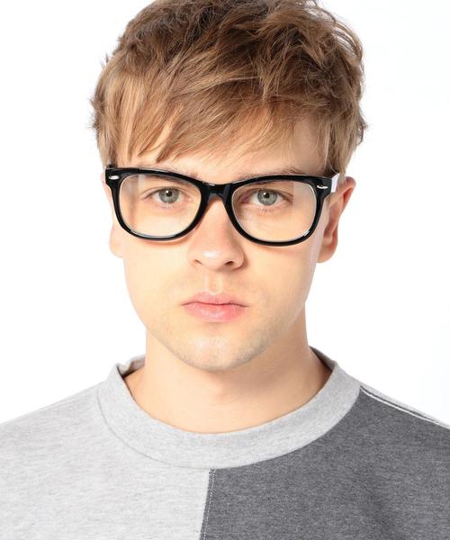 coen（コーエン）の「ウェリントンクリアレンズメガネ（メガネ・メンズ・ブラック/ブラウン・フリー）」の10枚目の写真