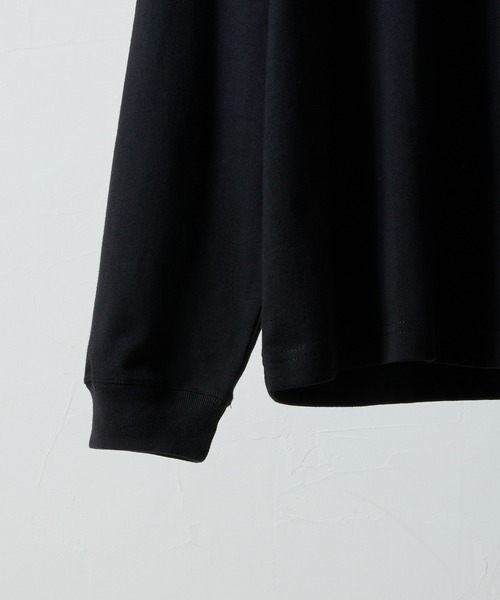 NUMBER (N)INE(ナンバーナイン)の「BASIC HEM PRINTED POCKET L/S T-SHIRT / ベーシック ワンポイント ロゴプリント ポケット ロンT(Tシャツ/カットソー・メンズ・ホワイト/ブラック/チャコール・M/L/XL)」の13枚目の写真