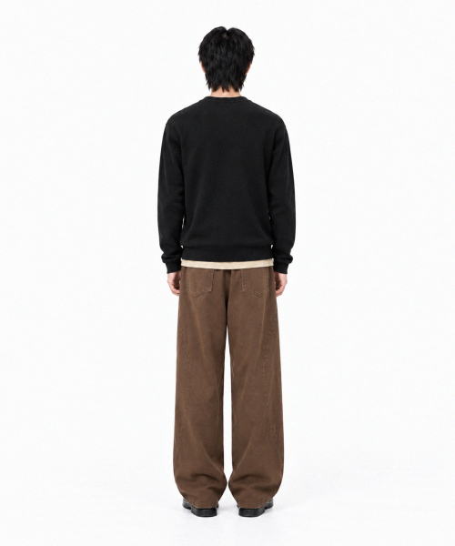 SIGNATURE（シグネチャ）の「ソフト ESSENTIALS Vネック レギュラーニット[ブラック]（ニット/セーター・レディース・その他・MEDIUM/LARGE）」の8枚目の写真