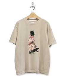 STOF（ストフ）の「PIGMENT-DYED TEE（FLOWER DRIFTER）（Tシャツ/カットソー）」
