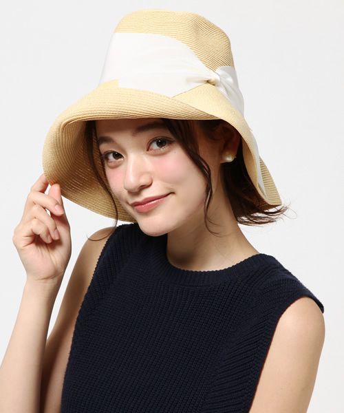 Athena New York（アシーナニューヨーク）の「Athena New York ハット（ハット・レディース・ホワイト/ライトグレー/ブラック/ネイビー・FREE）」の11枚目の写真