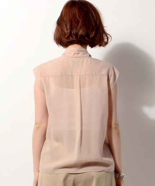 UNITED ARROWS（ユナイテッドアローズ）の「UBCE CU/C リボン ブラウス