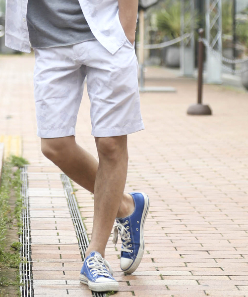 Denime(ドゥニーム)の「カモ柄ショートパンツ(その他パンツ・メンズ・ブラック/ブルー・MEDIUM/LARGE/X-LARGE)」の15枚目の写真