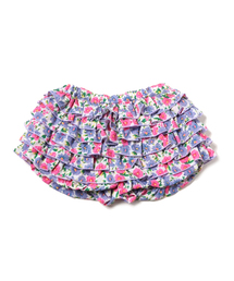 fafa | NEPHELI | フリルブルマー - フラワー(その他パンツ)