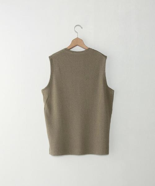 Steven Alan（スティーブンアラン）の「＜Steven Alan＞ R/C/LI KANOKO VEST/ﾍﾞｽﾄ◆（ベスト・メンズ・パープル/グレー・LARGE/MEDIUM/SMALL）」の3枚目の写真