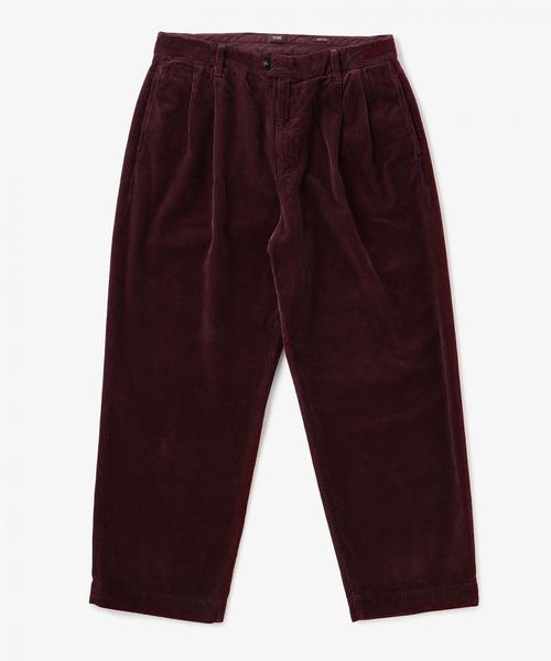 CLOSED(クローズド)の「【UA別注 】<CLOSED(クローズド)> 2プリーツ WD CCORD◆(その他パンツ・メンズ・ワインレッド/ネイビー・30inch/29inch/32inch/31inch)」の1枚目の写真