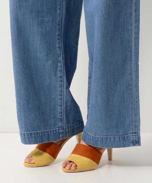 Jewel Changes（ジュエルチェンジズ）の「【WEB限定】◎JC タックワイドパンツ / デニムパンツ（デニムパンツ・レディース・オフホワイト/コバルトブルー・38/36/34）」の7枚目の写真