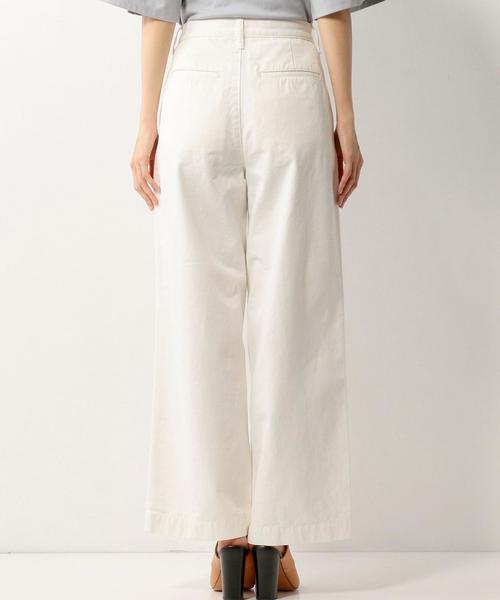 Jewel Changes（ジュエルチェンジズ）の「【WEB限定】◎JC タックワイドパンツ / デニムパンツ（デニムパンツ・レディース・オフホワイト/コバルトブルー・38/36/34）」の9枚目の写真