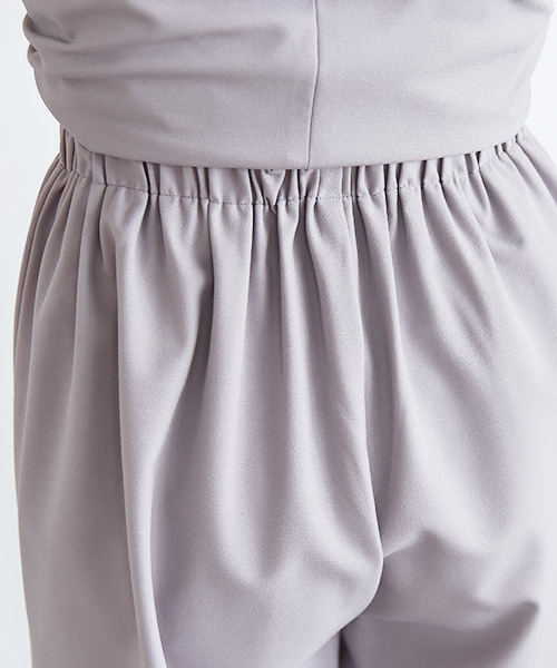 Luz Llena (philter)(ラズレナ フィルター)の「スリットワイドパンツオールインワン/パンツドレス(つなぎ/オールインワン・レディース・グレー/ブラック・MEDIUM/LARGE)」の13枚目の写真