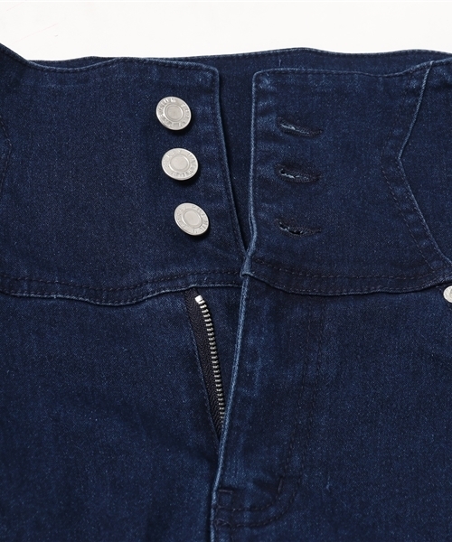 SpRay(スプレイ)の「ハイウエストスキニーパンツ(デニムパンツ・レディース・ネイビー/ブルー/ブラック・SMALL/MEDIUM/LARGE)」の11枚目の写真