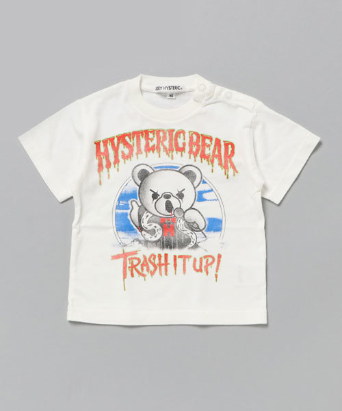 JOEY HYSTERIC(ジョーイヒステリック)の「TRASH IT UP pt Tシャツ【XS/S/M】(Tシャツ/カットソー・キッズ・ブラック/ホワイト/レッド・X-SMALL/MEDIUM/SMALL)」の12枚目の写真