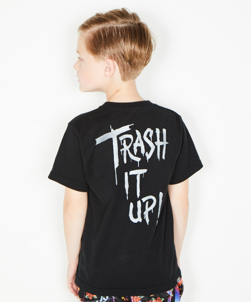 JOEY HYSTERIC(ジョーイヒステリック)の「TRASH IT UP pt Tシャツ【XS/S/M】(Tシャツ/カットソー・キッズ・ブラック/ホワイト/レッド・X-SMALL/MEDIUM/SMALL)」の15枚目の写真