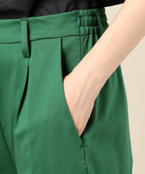 BEAUTY&YOUTH UNITED ARROWS（ビューティーアンドユースユナイテッドアローズ）の「BY∴ トリコットテーパード9分丈パンツ ◆（その他パンツ・レディース・ベージュ/ネイビー/ケリー・SMALL/MEDIUM）」の16枚目の写真