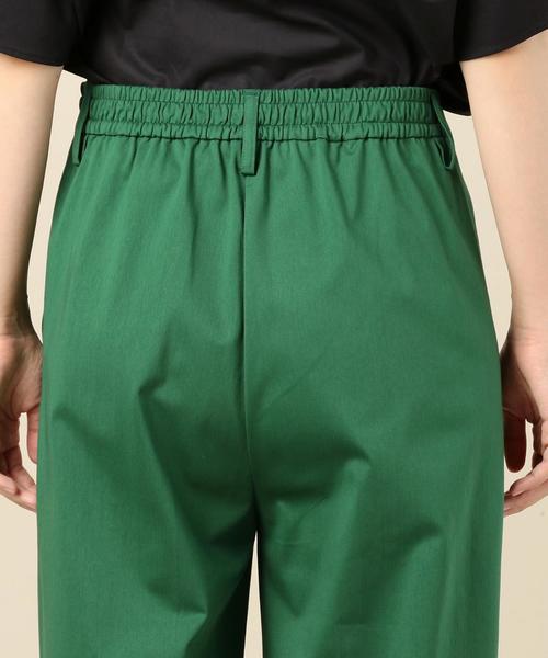 BEAUTY&YOUTH UNITED ARROWS（ビューティーアンドユースユナイテッドアローズ）の「BY∴ トリコットテーパード9分丈パンツ ◆（その他パンツ・レディース・ベージュ/ネイビー/ケリー・SMALL/MEDIUM）」の5枚目の写真