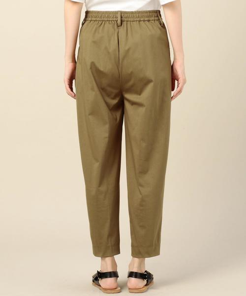 BEAUTY&YOUTH UNITED ARROWS（ビューティーアンドユースユナイテッドアローズ）の「BY∴ トリコットテーパード9分丈パンツ ◆（その他パンツ・レディース・ベージュ/ネイビー/ケリー・SMALL/MEDIUM）」の8枚目の写真