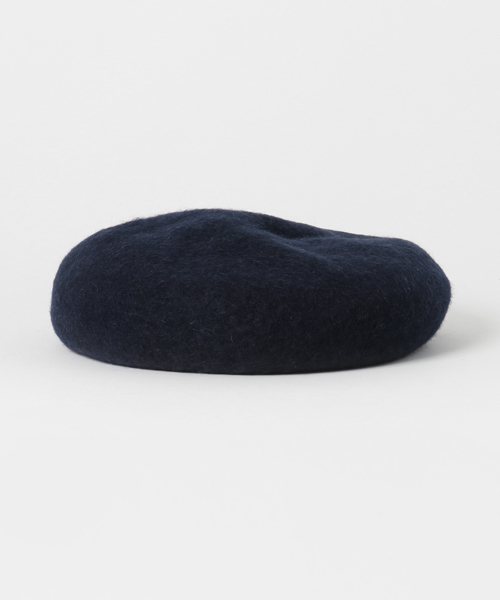 GRIN BUDDY(グリンバディ)の「【GRIN BUDDY(グリンバディ)】キッズウールベレー帽/Kids Wool Beret(ハンチング/ベレー帽・キッズ・グレー/ブラック/ベージュ/ネイビー・54㎝)」の1枚目の写真