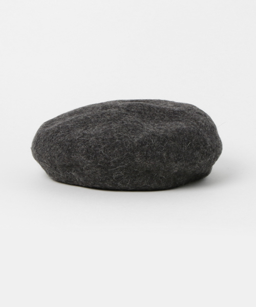 GRIN BUDDY(グリンバディ)の「【GRIN BUDDY(グリンバディ)】キッズウールベレー帽/Kids Wool Beret(ハンチング/ベレー帽・キッズ・グレー/ブラック/ベージュ/ネイビー・54㎝)」の6枚目の写真