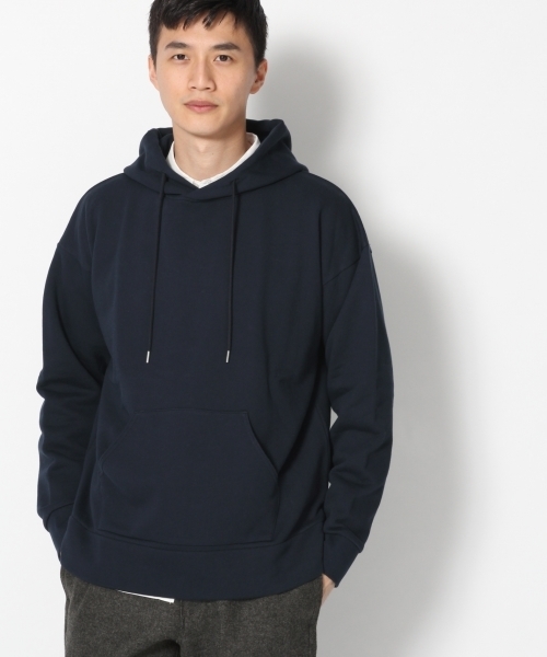 GLOBAL WORK（グローバルワーク）の「ソフトタッチウラケスウェットパーカー/765440（パーカー・メンズ・ホワイト/ネイビー/グレー/レッド/グリーン・SMALL/MEDIUM/LARGE/X-LARGE）」の5枚目の写真