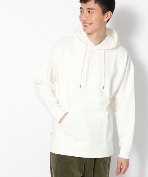 GLOBAL WORK（グローバルワーク）の「ソフトタッチウラケスウェットパーカー/765440（パーカー・メンズ・ホワイト/ネイビー/グレー/レッド/グリーン・SMALL/MEDIUM/LARGE/X-LARGE）」の2枚目の写真